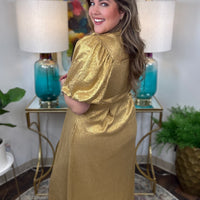 Gold Rush Dress
