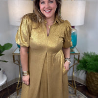 Gold Rush Dress