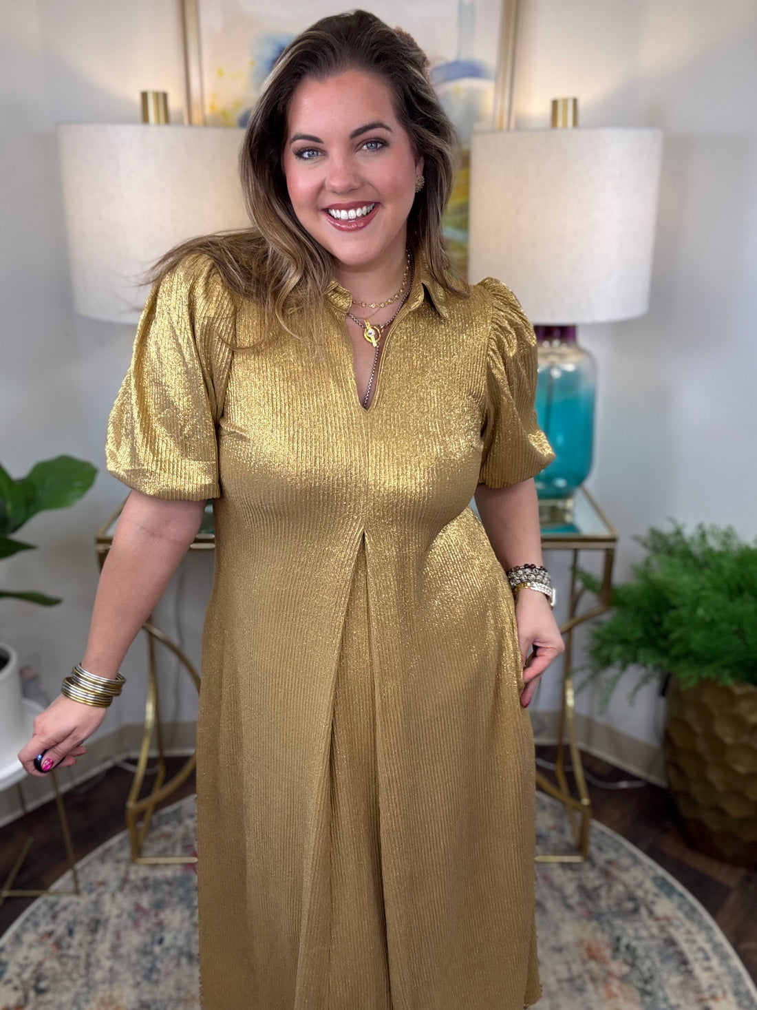 Gold Rush Dress
