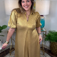 Gold Rush Dress