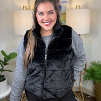 Charlaine Faux Fur Vest