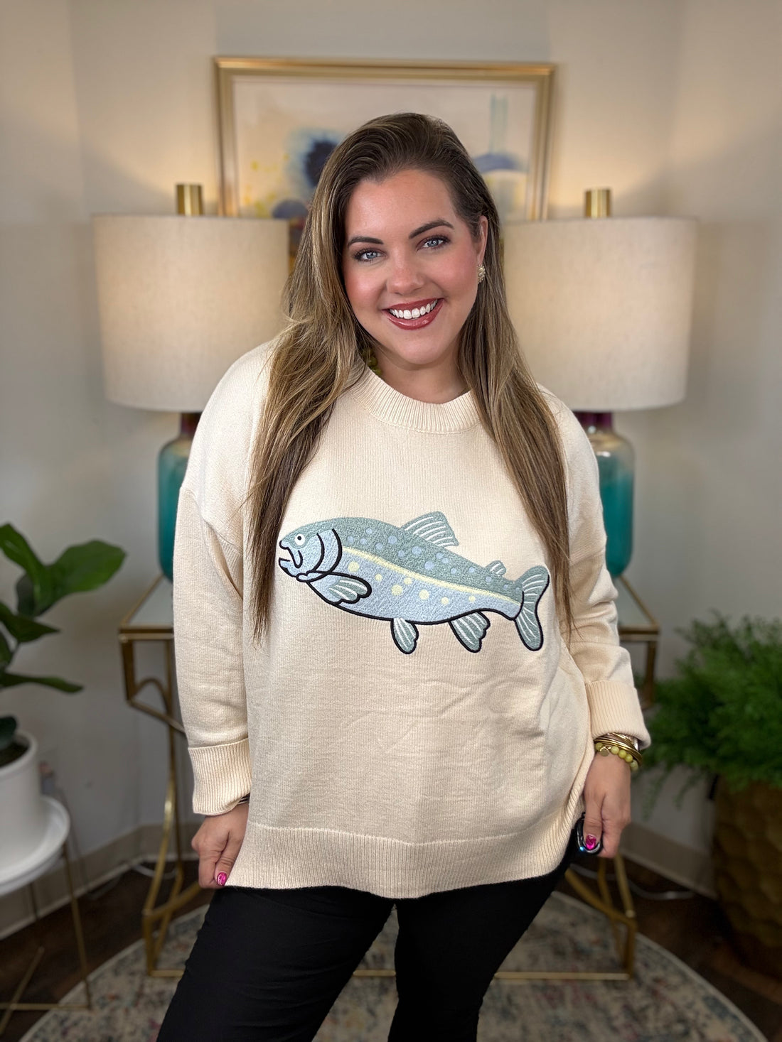 Gone Fishing Sweater
