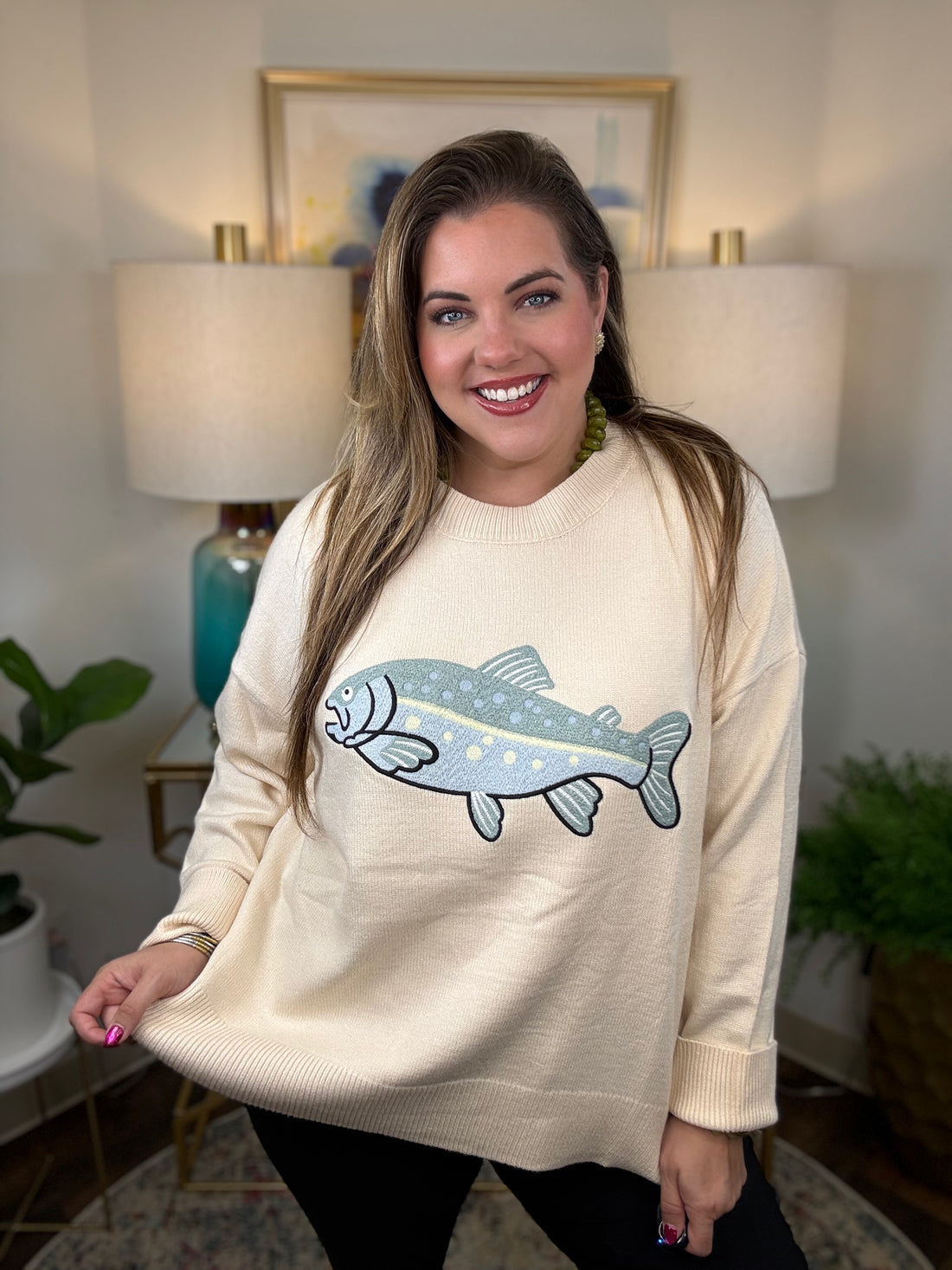 Gone Fishing Sweater