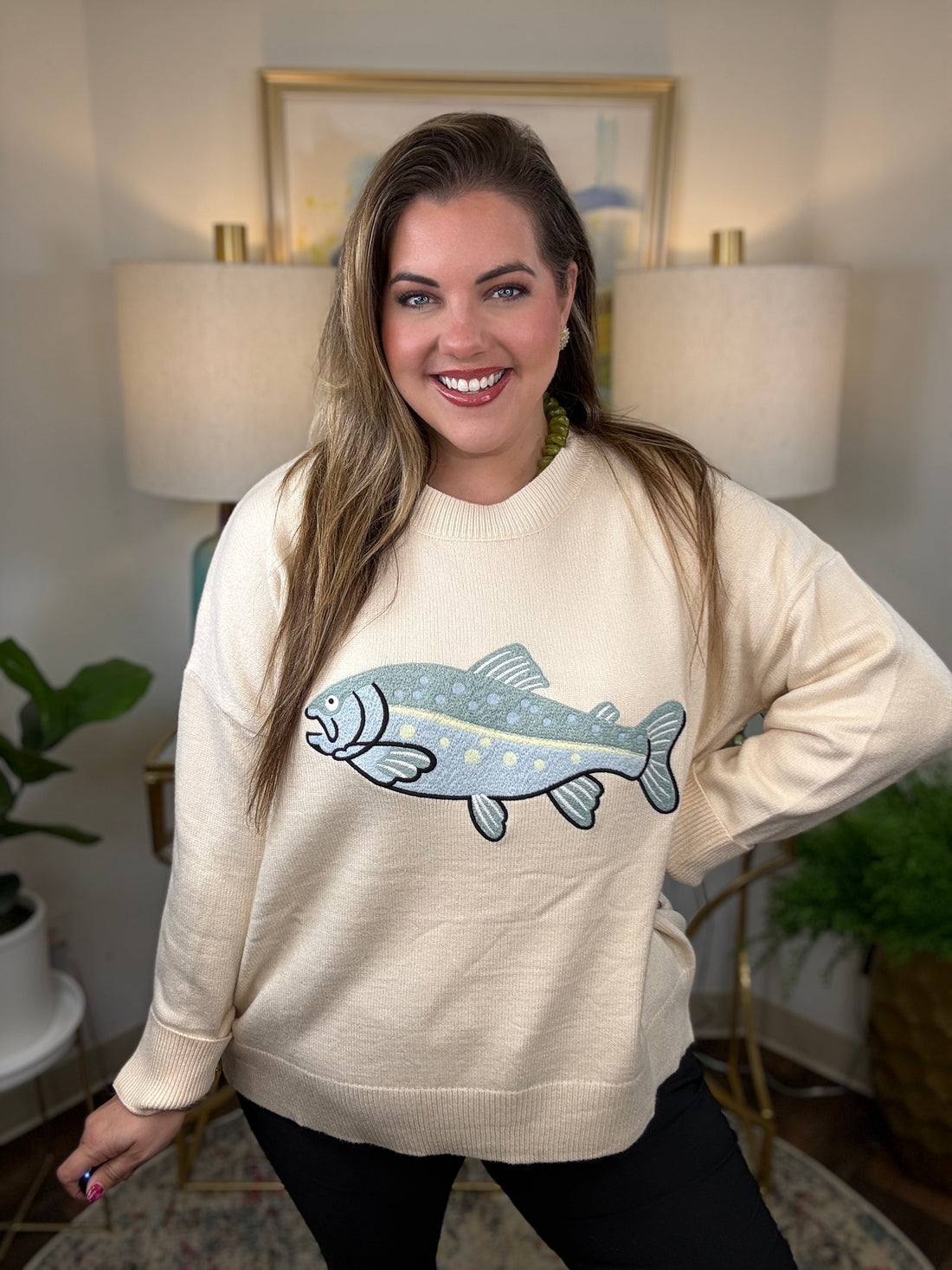 Gone Fishing Sweater