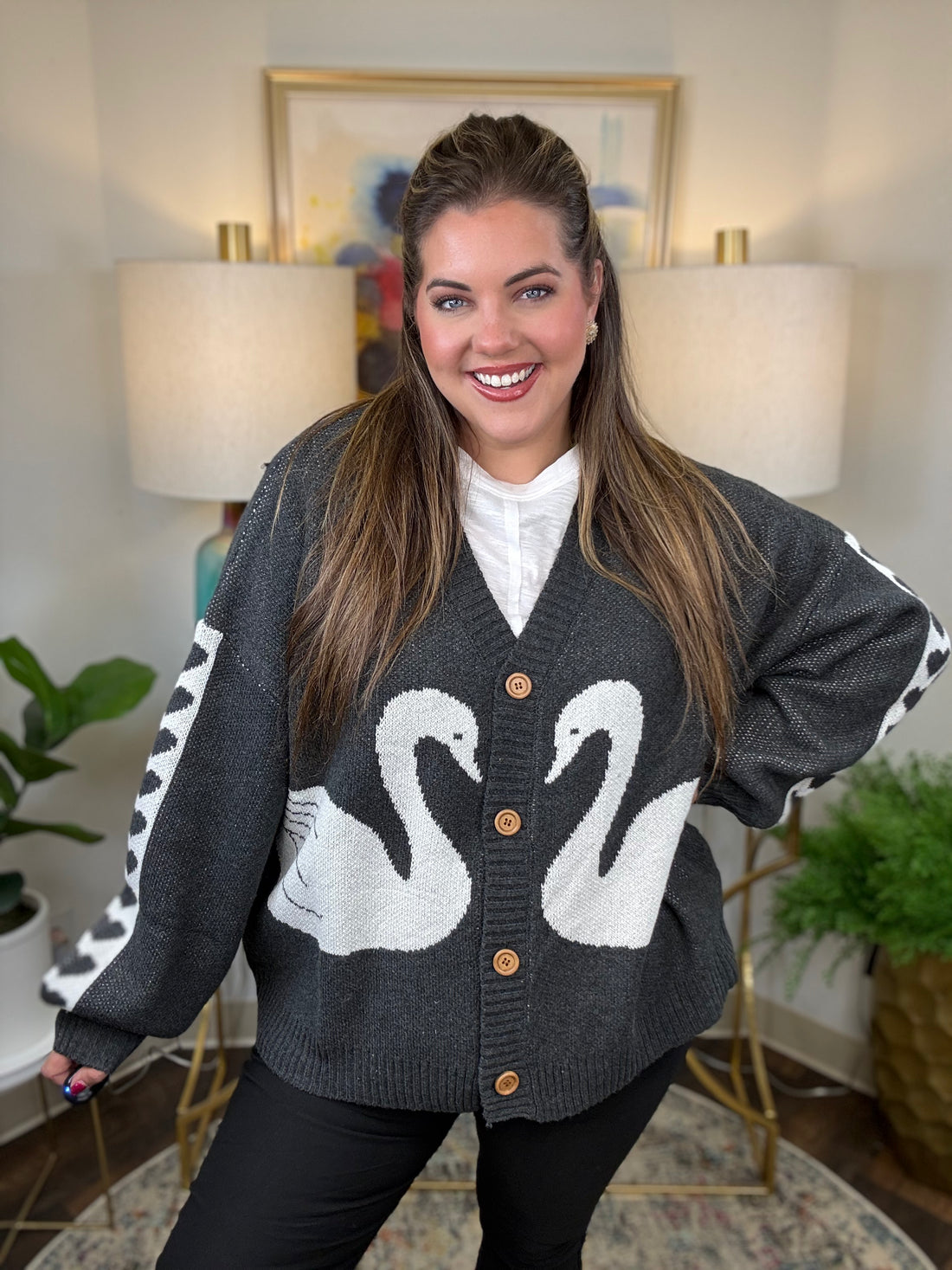 Swan Love Cardigan