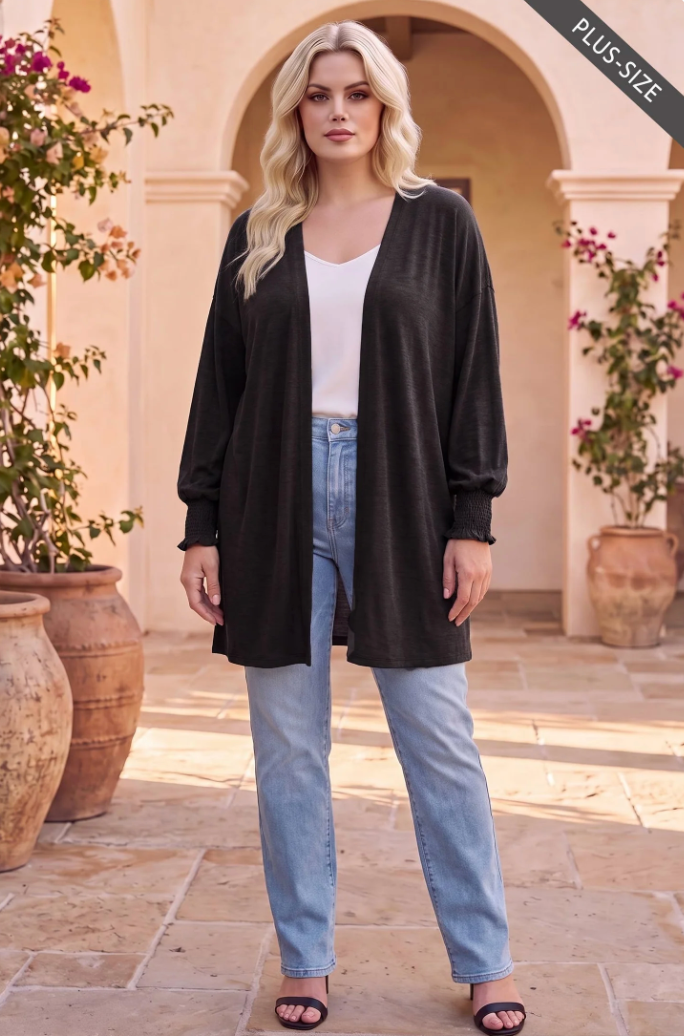 Back To Basics Curvy Cardi