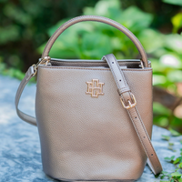 Caroline Hill | Breyer Bucket Bag Bronze