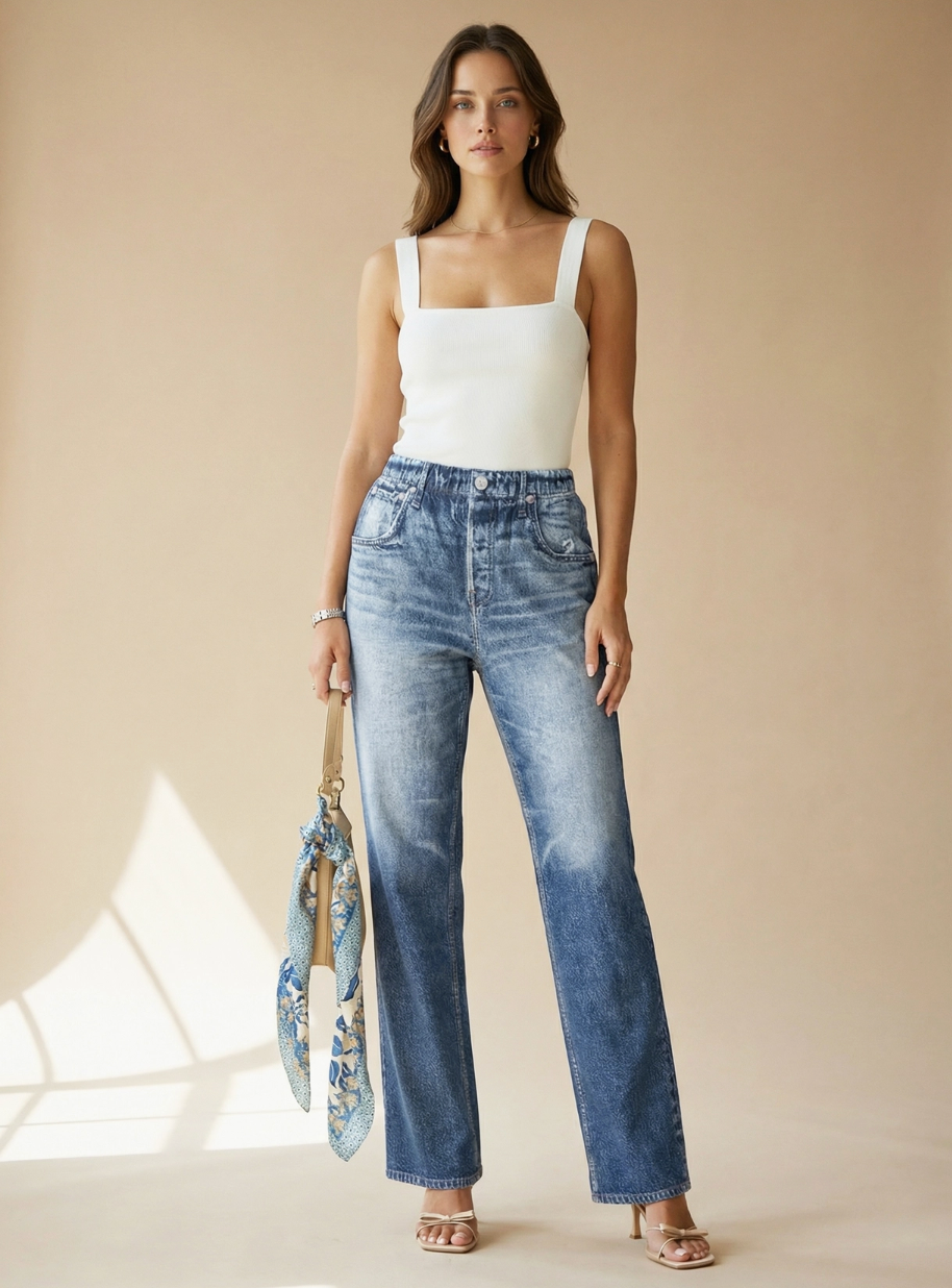 Zenim Straight Leg Britches