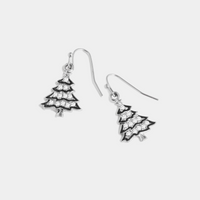 Glitzy Tree Earrings