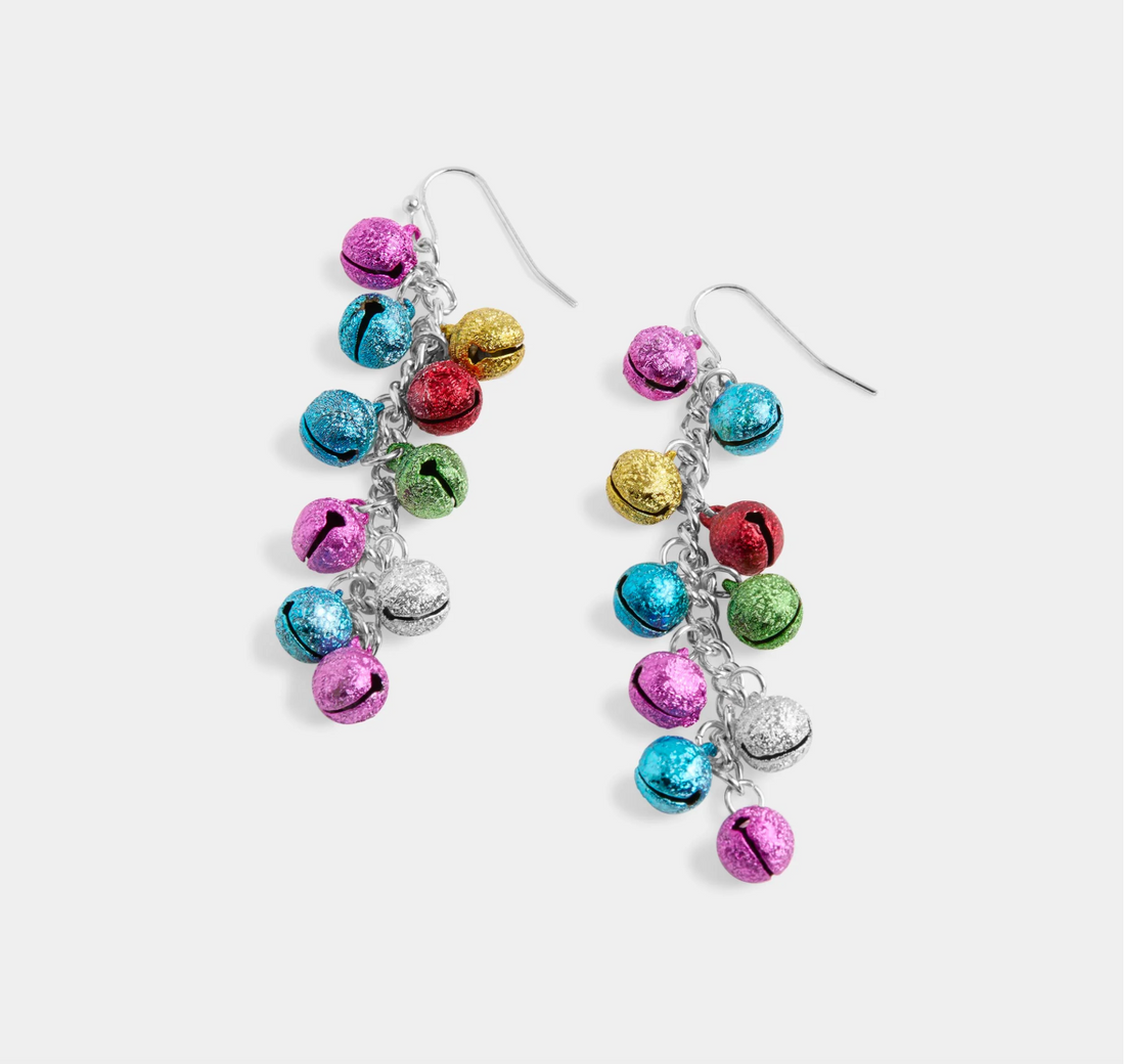 Colorful Jingle Balls Dangle Earrings