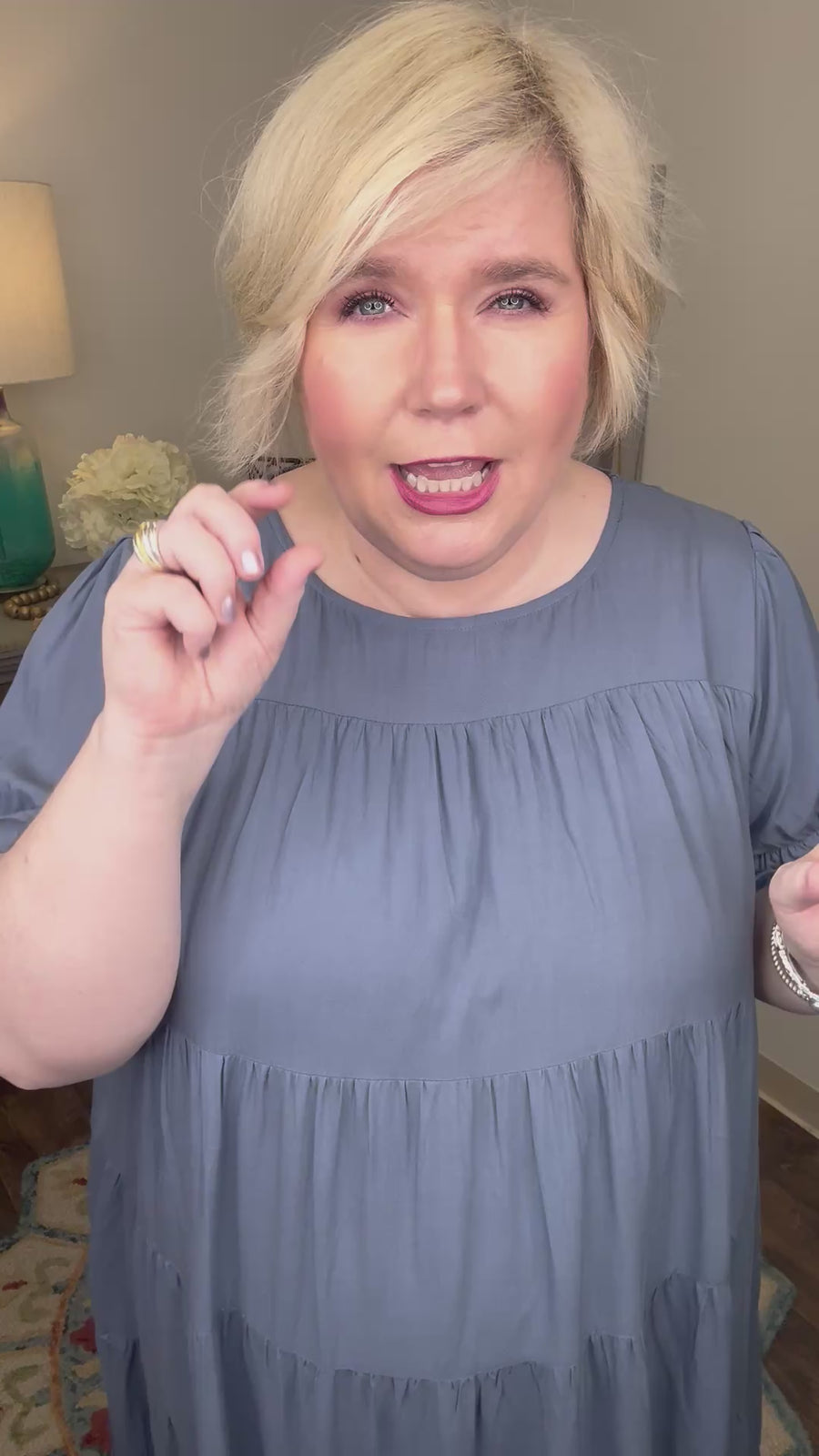 So Much To Offer Curvy Dress