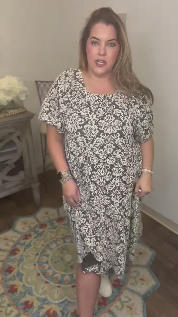 No Questions Curvy Dress
