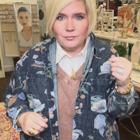 Taylor Curvy Denim Jacket