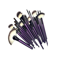 Purple Tulip Makeup Brush Set - The Sock Dudes