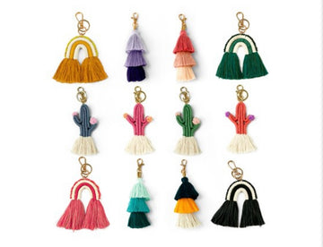 Olivia Moss Boho Keychains