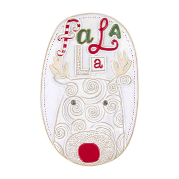 Mud Pie Reindeer Swirl Tray