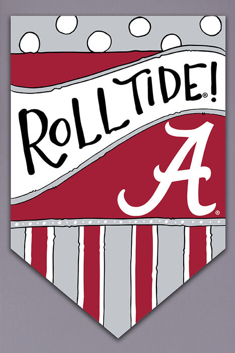 Collegiate Yard Flag-Dots and Stripes