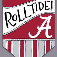 Collegiate Yard Flag-Dots and Stripes