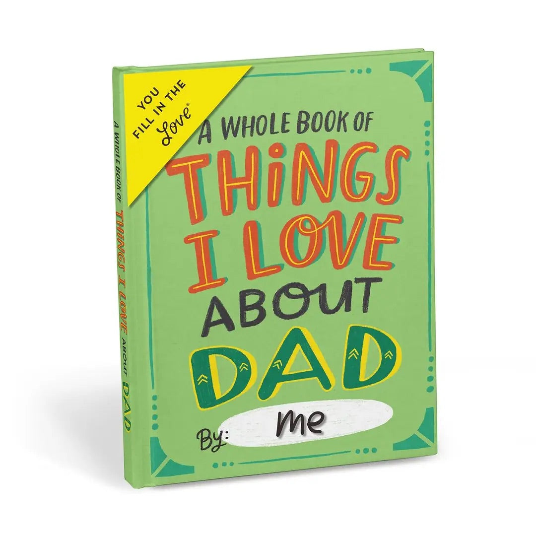 Things I Love About Dad Book