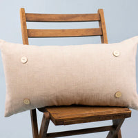 Lumbar Button Pillow