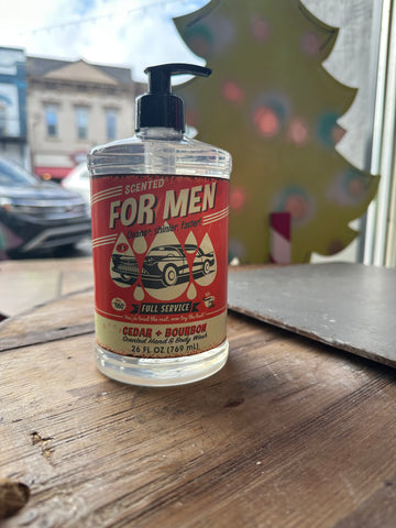 Cedar + Bourbon For Men Body Wash