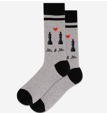 Mr. & Mr. Checkmate Socks