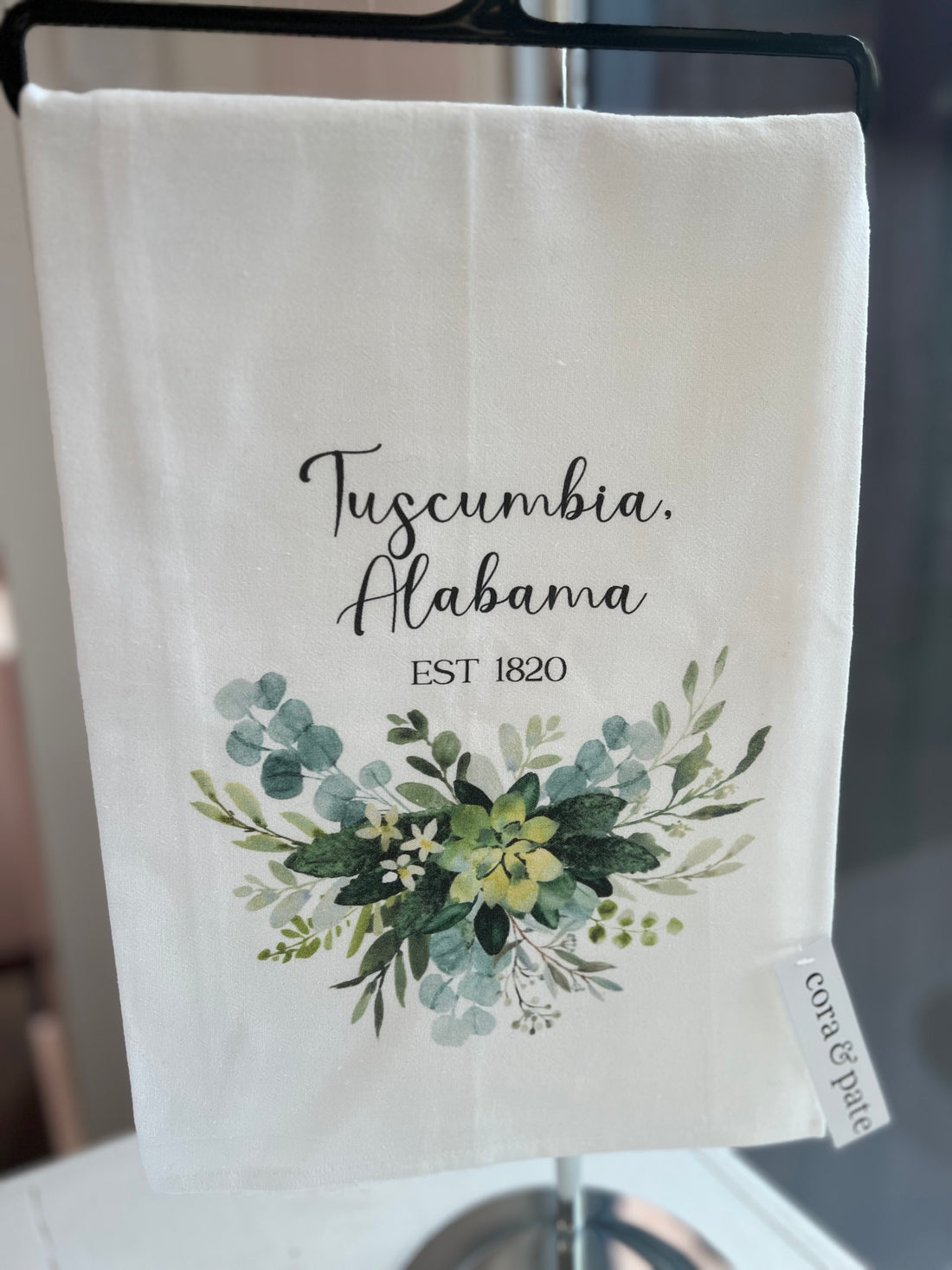 Tuscumbia Eucalyptus Tea Towel