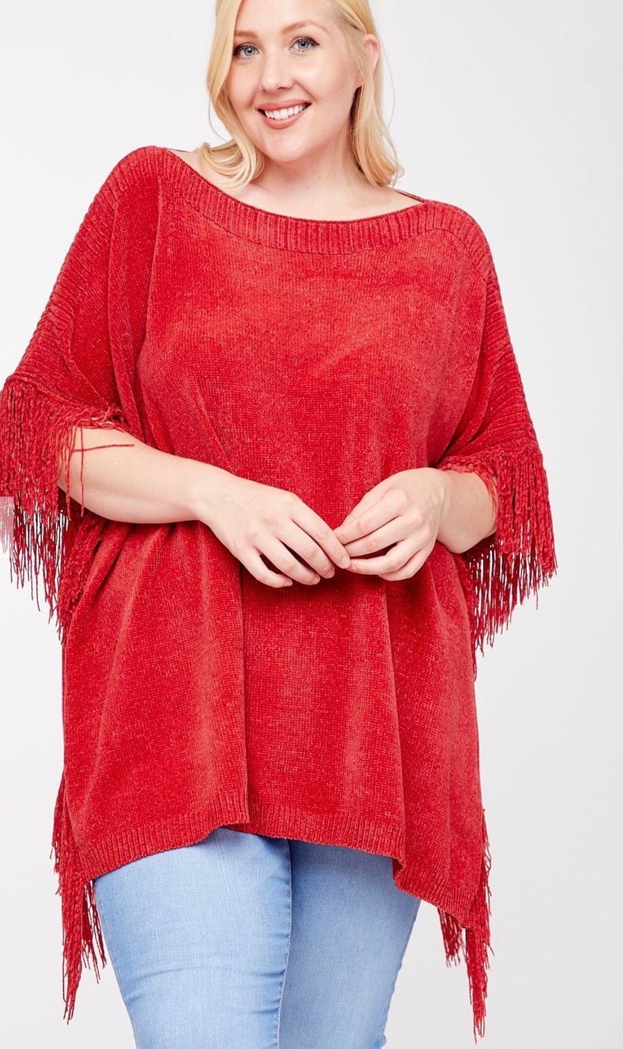For The Night Curvy Poncho
