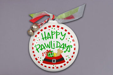 Happy Pawlidays Ornament