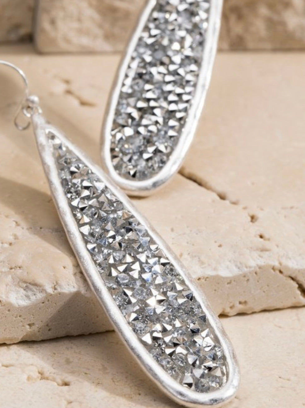 Glitter Stone Earrings