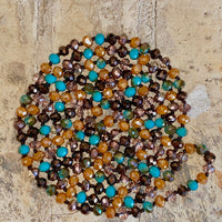 Multicolor Long Crystal Necklace