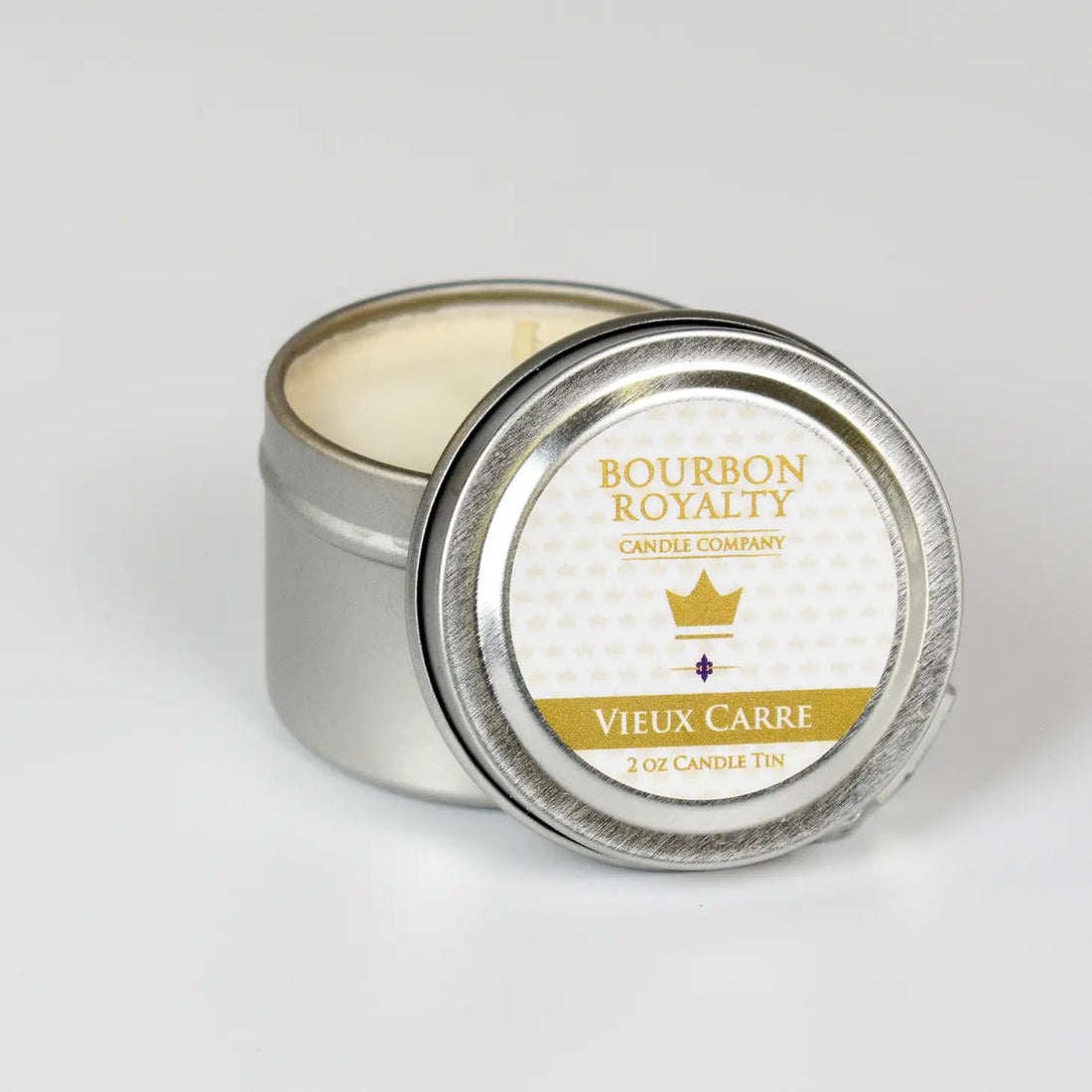 Bourbon Royalty Travel Candle