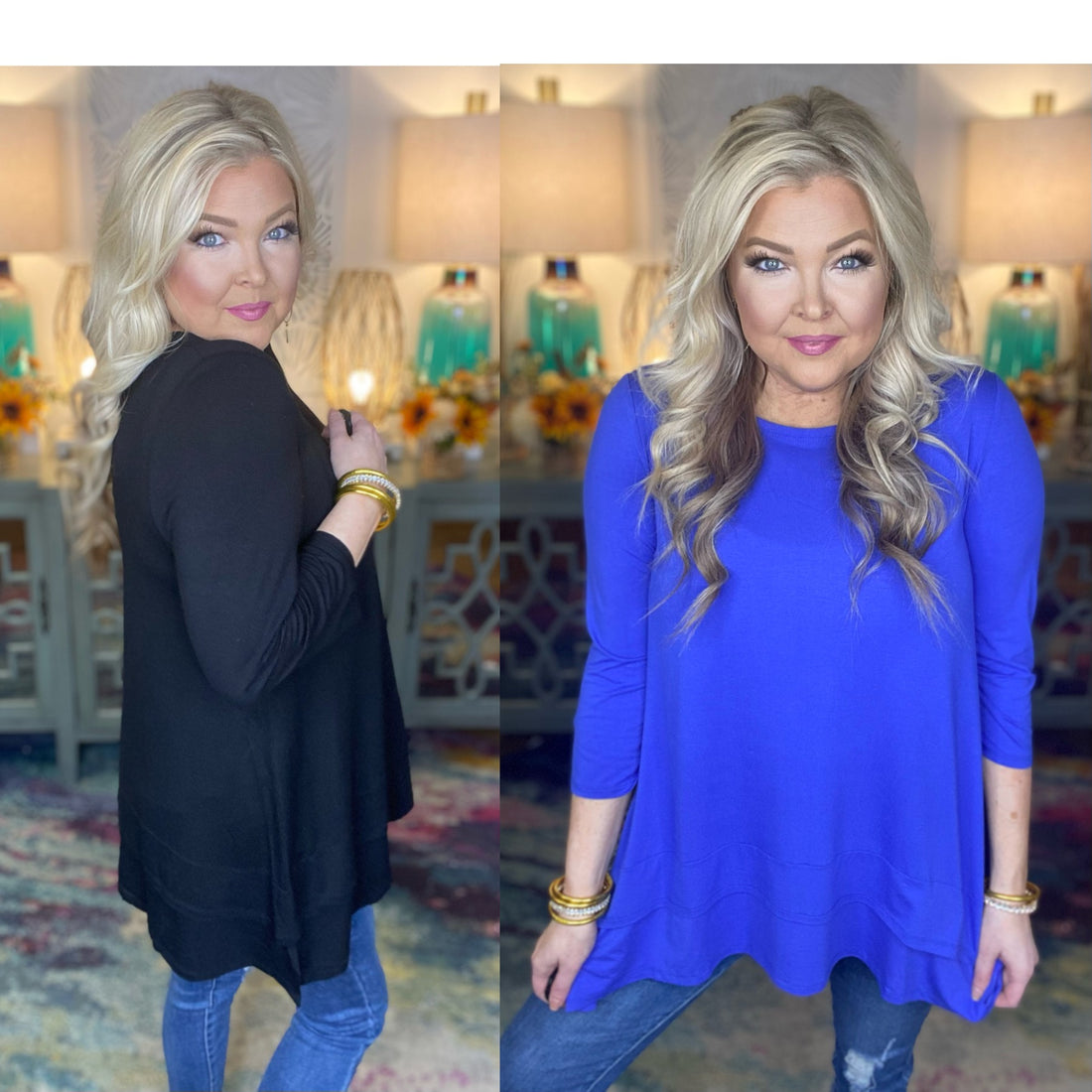 Double Layered Tunic – The Shoppe at Coldwater