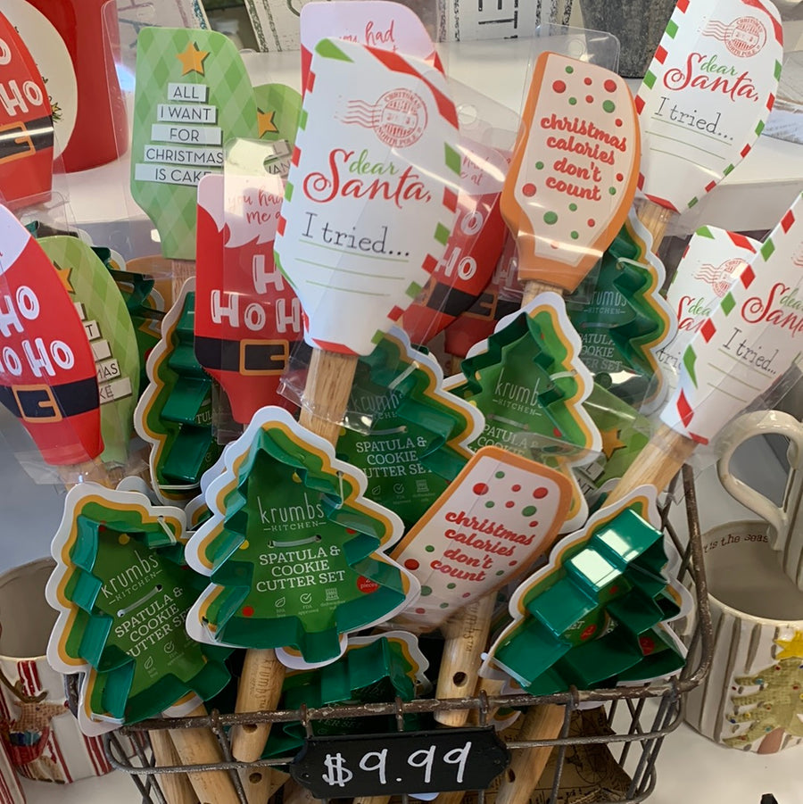 Christmas Spatula and Cookie Cutter