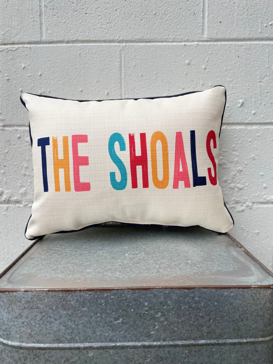 The Shoals Colorful Pillow