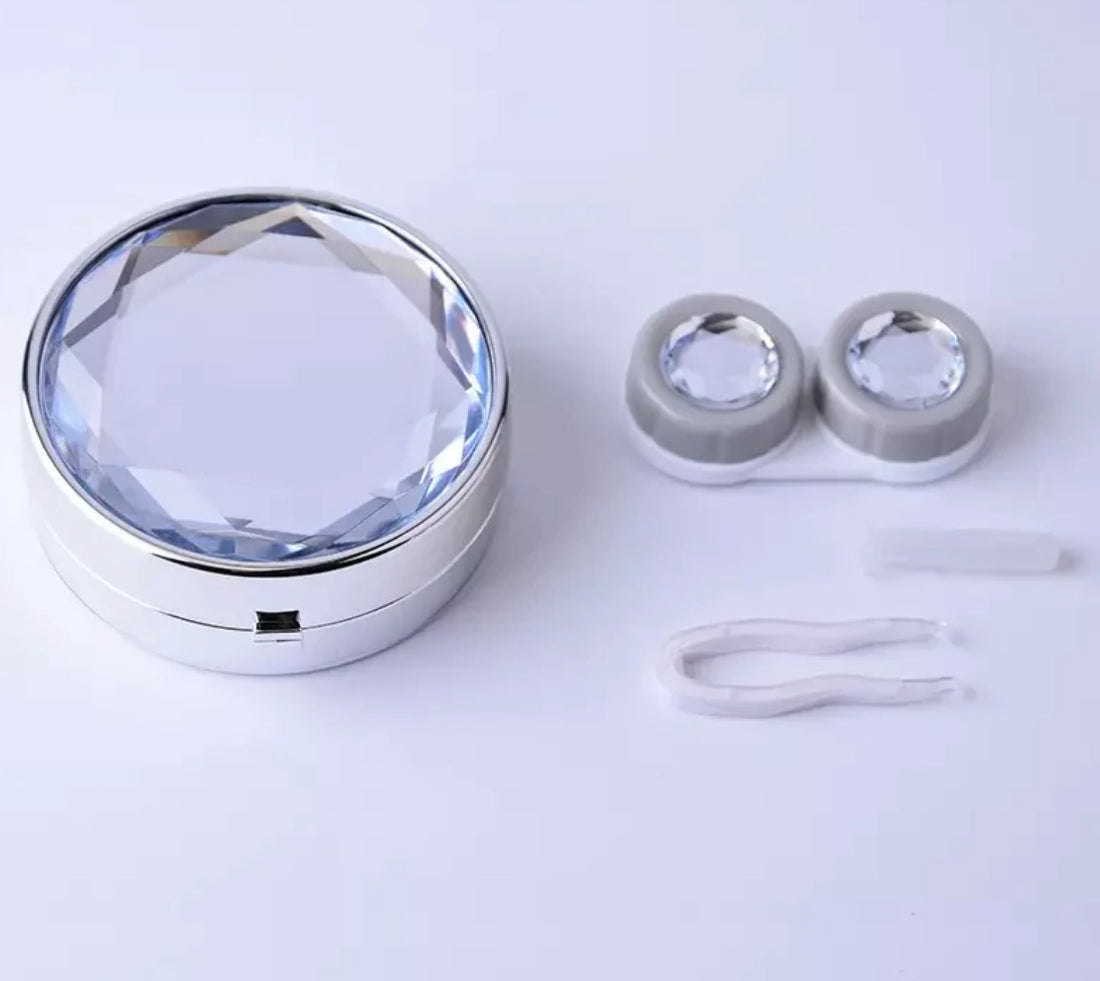 Diamond Contact Lens Case
