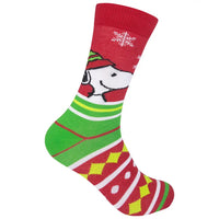 Snoopy Red Socks