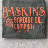 Baskin’s Sardine Oil Tee - The Sock Dudes