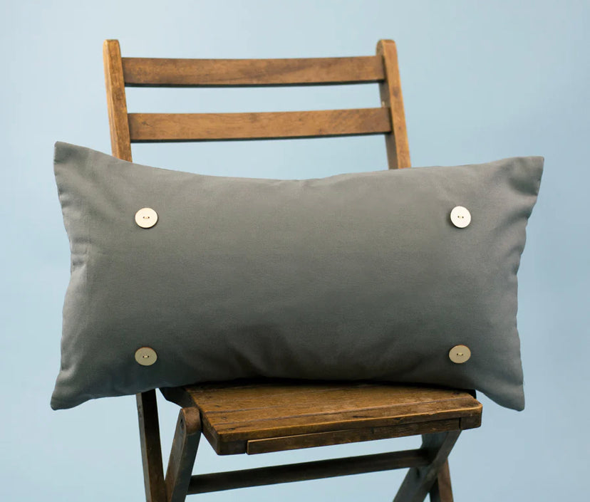 Lumbar Button Pillow