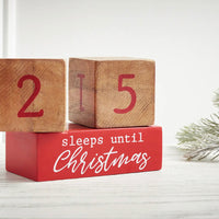 Christmas Countdown Block Set